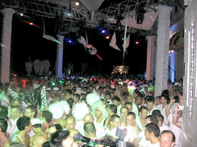 Thousands of revelers packed Vizcaya Museum & Gardens to kick off the 23rd annual White Party Week.