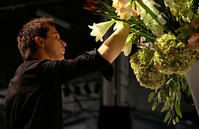 The Flower Council of Holland presented stunning floral designs in an afternoon education session.