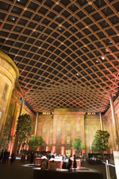 The Robert and Arlene Kogod Courtyard opened in November and connects the Smithsonian American Art Museum and the National Portrait Gallery.