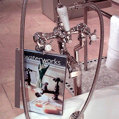 The Waterworks store in SoHo hosted a launch party for new book Waterworks: Inventing Bath Style.