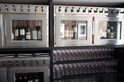 Veritas offers 76 wines by the glass and more than 250 bottles, not including a list of special reserve bottles.