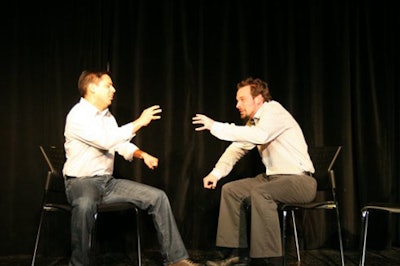 Bad Dog Theatre Company performs family-friendly improv for corporate events.