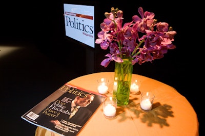 Politics' new layout (and name) was the focus of the event.