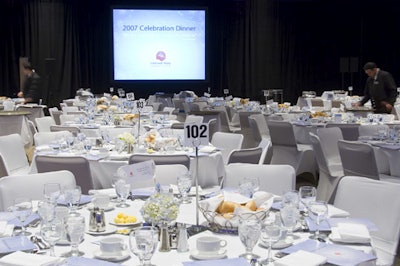 The recently renovated Constitution Hall provided the setting for the United Way's 1,650 guests.