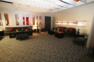 Paying homage to Stoli's ultra-luxury vodka, the elite suite was open to V.I.P.s and celebrities only.