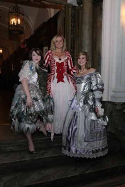 Detailed dresses provided by Opera Atelier made students stand out among the guests.