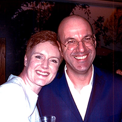 Mademoiselle editor in chief Mandi Norwood and creative director Andy Cowles.