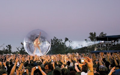 The Flaming Lips performed at the 2006 Voodoo Music Experience.