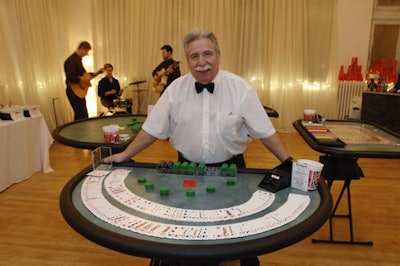 Nightlife Inc. provided casino games, including blackjack, craps, and roulette.