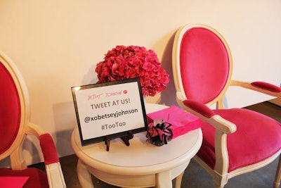 Fig. 4: HashtagBetsey Johnson's Too Too fragrance launch in New York in August