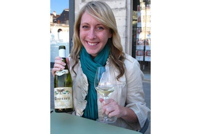 Jennifer Rheuban leads wine education and tasting classes for groups.