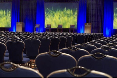 Our Oceans Ballroom is our largest meeting room with 36,000 square feet and a maximum seating capacity of 3,500.