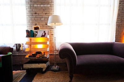 Guests have access to Persian rugs, mismatched furniture, and ping-pong tables that the Storys Building keeps in storage.