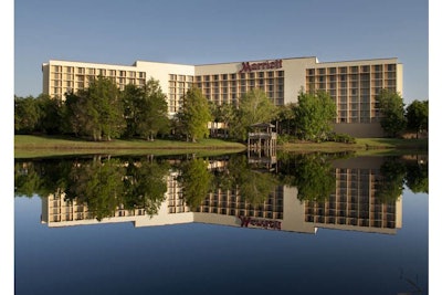 The Orlando Airport Marriott is conveniently located one mile from the Orlando International Airport.