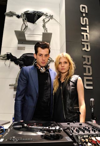 Mark Ronson served as DJ.