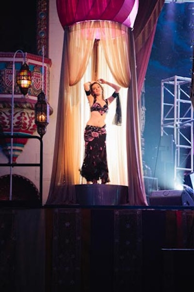 Forms in Motion also sent over belly dancers.