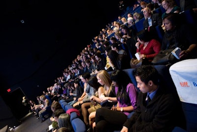 The awards ceremony in a TIFF Bell Lightbox theatre drew 300 guests.