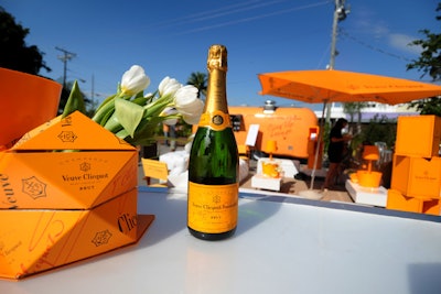 Veuve Clicquot's Pop-Up Lounge and Champagne Bar