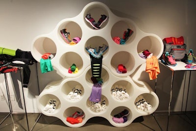 Honeycomb rentals housed the brand's 2012 collection.