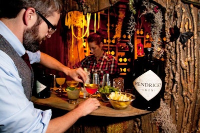 Hendrick's Gin 'Enchanted Forest of Curiosities'