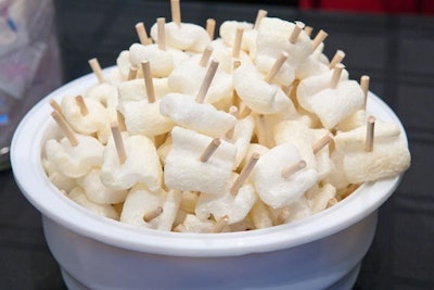 Popcorn-like bites were called 'edible packing peanuts.'