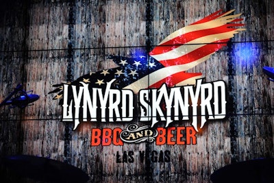 Lynyrd Skynyrd BBQ & Beer opened at the Excalibur earlier this month.