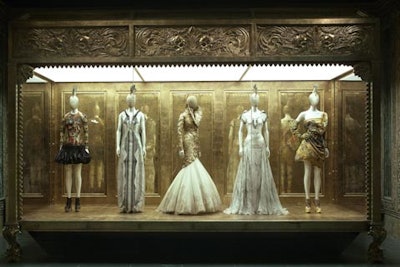 The 'Alexander McQueen: Savage Beauty' exhibit at the Metropolitan Museum of Art's Costume Institute in New York.