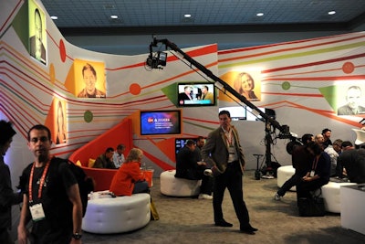 Cnet.com broadcast live throughout the show from its booth-turned-recording studio and lounge. They also hosted the Best of C.E.S. awards and a Women in Technology panel with Marissa Mayer, first female engineer at Google; Flickr and Hunch co-founder Catarina Fake; and Cisco chief technology officer Padmasree Warrior.
