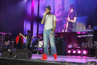 After the ribbon-cutting ceremony, Gym Class Heroes performed alongside Pete Wentz and Black Cars and Boyz II Men.