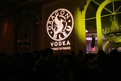 In the International ballroom, bars doled out cocktails mixed with vodka from sponsor Dragon Bleu. Coors Light was the beer sponsor.
