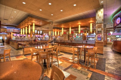 Resorts World New York City offers nine casual food options.