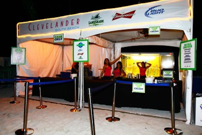 The Clevelander provided food for the 15,000 attendees at the music fest.
