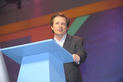 Michael J. Fox was the surprise speaker for the opening session of I.B.M.’s Lotusphere conference at the Walt Disney World Swan and Dolphin. Fox explained how he has used social media to connect with people who have Parkinson’s disease.