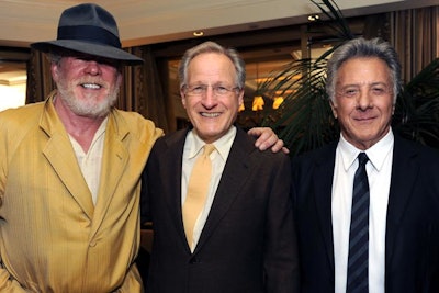 The shows stars, Nick Nolte and Dustin Hoffman, were in attendance, as was director Michael Mann.