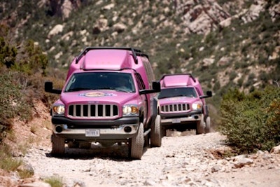 Pink Jeep desert tours