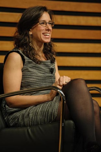 New York Times reporter Jodi Kantor spoke about her new book and answered guests' questions.