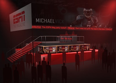 At its Super Bowl Party February 3, ESPN the Magazine will have a social media lounge built out to look like a broadcast studio.