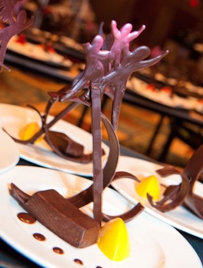 The Westin Diplomat Resort & Spa created a 'heavenly family dessert' as the finale of the evening's 'family affair' theme menu.