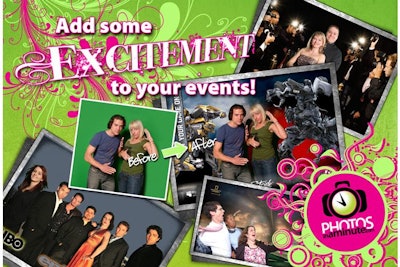 Add some excitement to your events with Photos In A Minute.