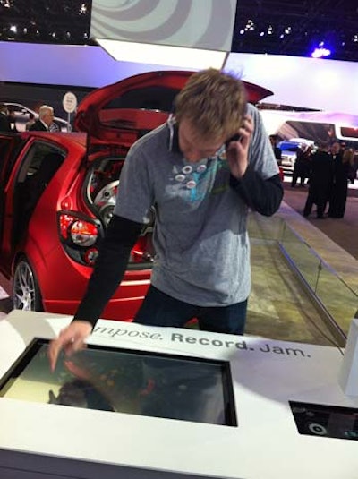 Chevrolet Sonic at the Chicago Auto Show