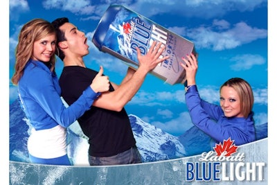 Brand marketing photos with good logos to promote your brand.