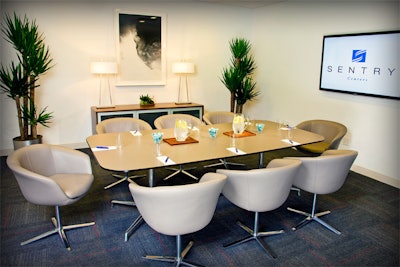 Carnegie (250 ft²): This is a glass-enclosed private studio with unlimited media capabilities.