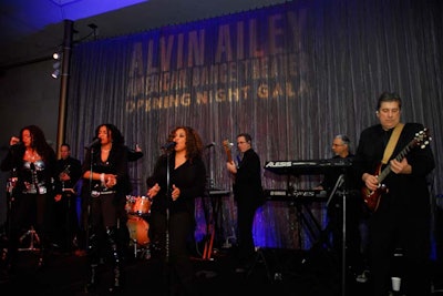 The evening's entertainment, Free Spirit Band, performed from the moment the guests arrived till the gala ended at midnight.