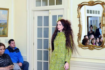 As part of D.C. Fashion Week, the Ukrainian Embassy hosted a runway show with fashions from Ukranian designers on February 24.