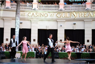 Entertain guests with live entertainment