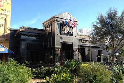 The Pub is the newest restaurant at Pointe Orlando, a dining, shopping, and entertainment complex on International Drive just north of the Orange County Convention Center.
