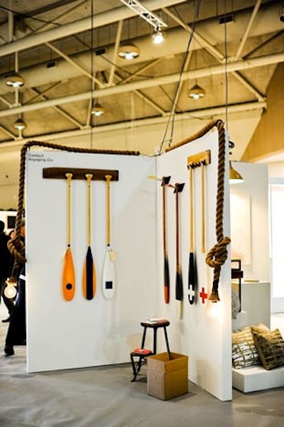 In Studio North, 60 independent Canadian and international designers showed off their products, including Contact Voyaging Co.