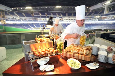 Diamond Dishes at the Marlins Park, South Beach Wine & Food Festival