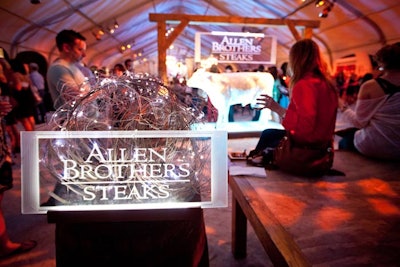 Allen Brothers Steaks at Moet Hennessy's The Q, South Beach Wine & Food Festival