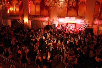 The black-tie function took place at the Boston Park Plaza Hotel & Towers.